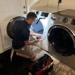 Dryer repair in Dubai by Ali Maintenance Services technician
